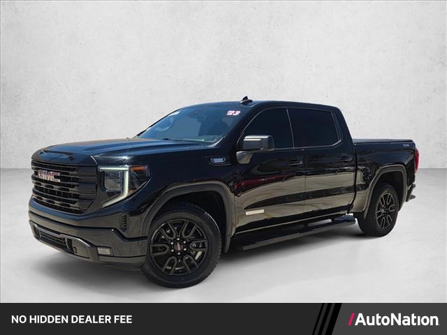 Onyx Black 2023 GMC Sierra 1500 Pickup Truck Four-Wheel Drive Automatic