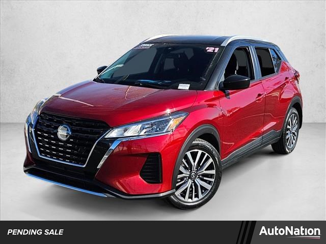 Red (Scarlet Ember Tintcoat/Super Black) 2021 Nissan Kicks SV FWD SUV / Crossover Front-Wheel Drive Automatic