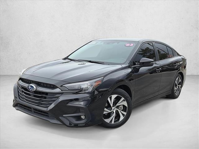 Crystal Black Silica 2023 Subaru Legacy Premium AWD Sedan All-Wheel Drive Automatic