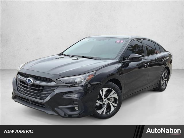 Crystal Black Silica 2023 Subaru Legacy Premium AWD Sedan All-Wheel Drive Automatic