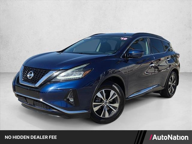 Deep Blue Pearl 2019 Nissan Murano SV AWD SUV / Crossover All-Wheel Drive Automatic