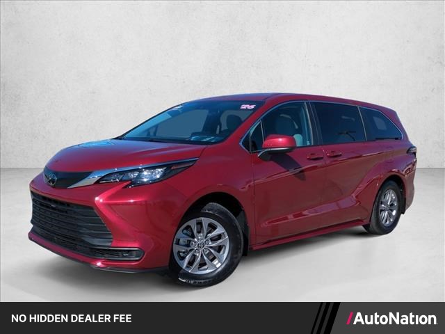 Red (Ruby Flare Pearl) 2026 Toyota Sienna Minivan All-Wheel Drive Automatic