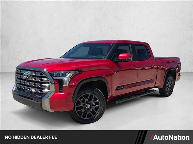 Supersonic Red 2024 Toyota Tundra Pickup Truck Four-Wheel Drive Automatic