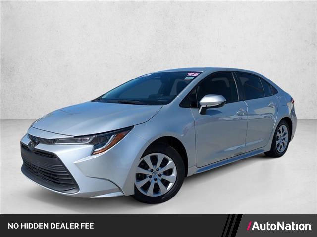 Classic Silver Metallic 2025 Toyota Corolla Sedan Front-Wheel Drive Continuously Variable Transmission