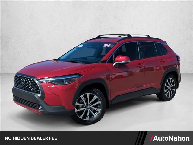 Barcelona Red Metallic 2024 Toyota Corolla Cross SUV / Crossover All-Wheel Drive Automatic