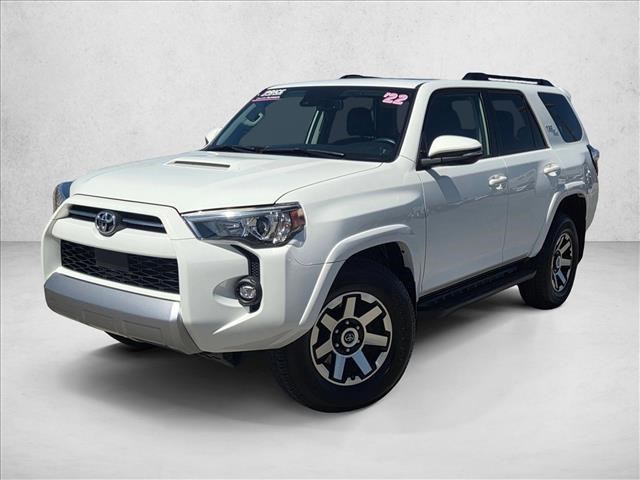 White 2022 Toyota 4Runner TRD Off-Road Premium 4WD SUV / Crossover Four-Wheel Drive Automatic