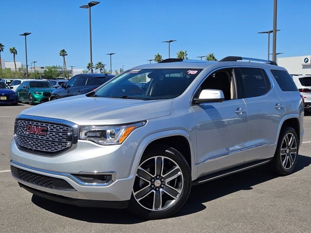 Quicksilver Metallic 2018 GMC Acadia Denali FWD SUV / Crossover Front-Wheel Drive 6-Speed Automatic