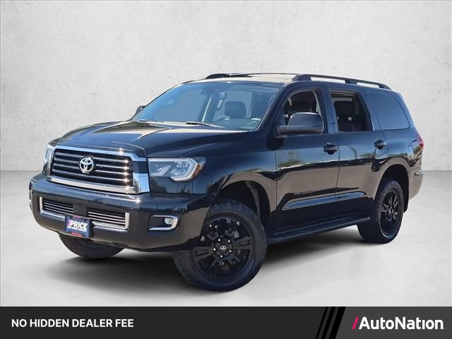 Midnight Black Metallic 2019 Toyota Sequoia SUV / Crossover Four-Wheel Drive Automatic