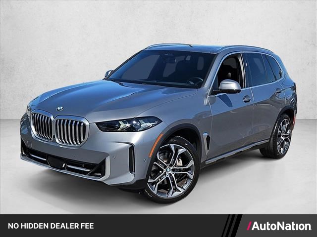 Gray (Skyscraper Grey Metallic) 2024 BMW X5 SUV / Crossover All-Wheel Drive Automatic