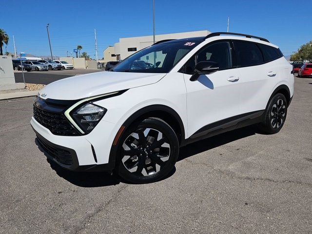 Glacial White Pearl 2023 Kia Sportage SUV / Crossover All-Wheel Drive Automatic