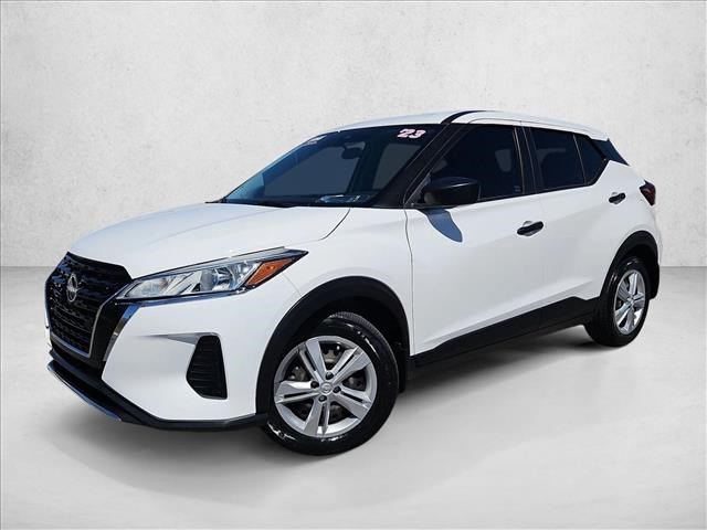 White (Fresh Powder) 2023 Nissan Kicks SUV / Crossover Front-Wheel Drive Automatic