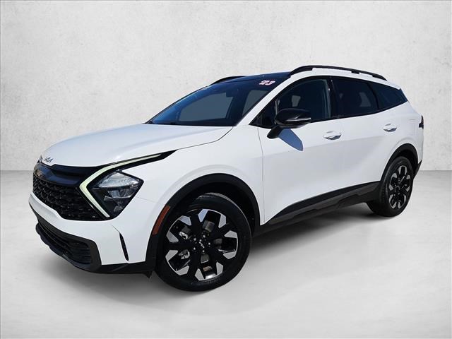 Glacial White Pearl 2023 Kia Sportage SUV / Crossover All-Wheel Drive Automatic