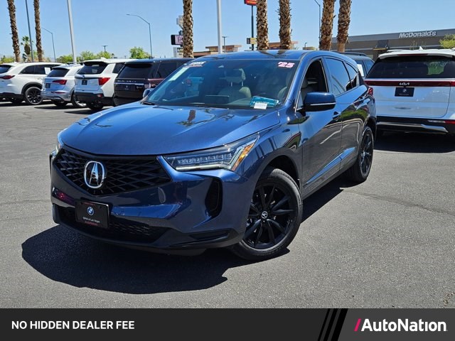 Canyon River Blue Metallic 2025 Acura RDX SH-AWD SUV / Crossover All-Wheel Drive Automatic