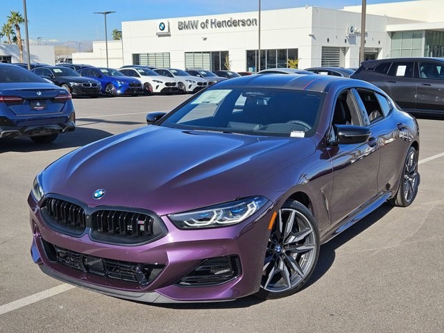Carbon Black Metallic 2026 BMW 8 Series M850i Gran Coupe xDrive Coupe All-Wheel Drive Automatic