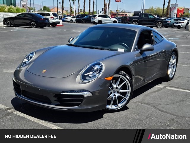 Gray (Agate Grey Metallic) 2013 Porsche 911 Carrera Coupe RWD Coupe Rear-Wheel Drive Automatic