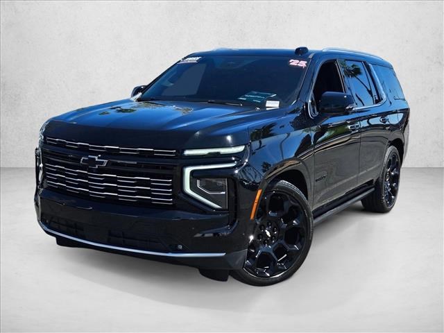 Black 2025 Chevrolet Tahoe High Country 4WD SUV / Crossover Four-Wheel Drive Automatic