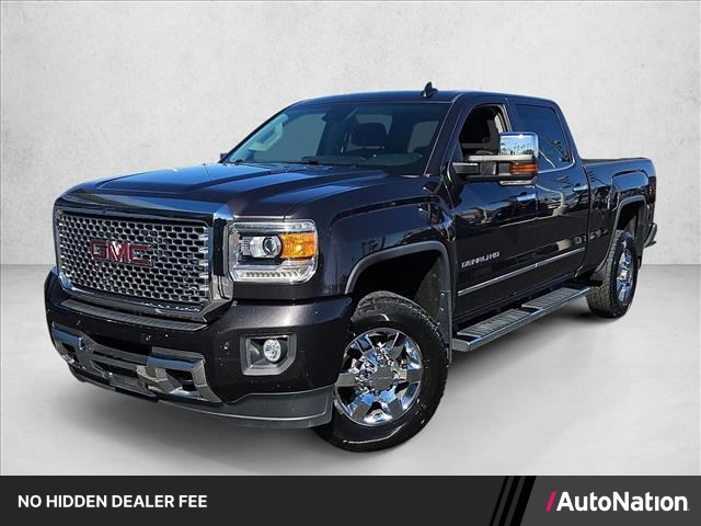 Gray (Iridium Metallic) 2016 GMC Sierra 3500HD Pickup Truck Four-Wheel Drive 6-Speed Automatic