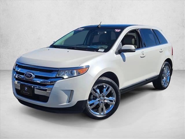 White Platinum Tri-Coat Metallic 2012 Ford Edge Limited AWD SUV / Crossover All-Wheel Drive 6-Speed Automatic