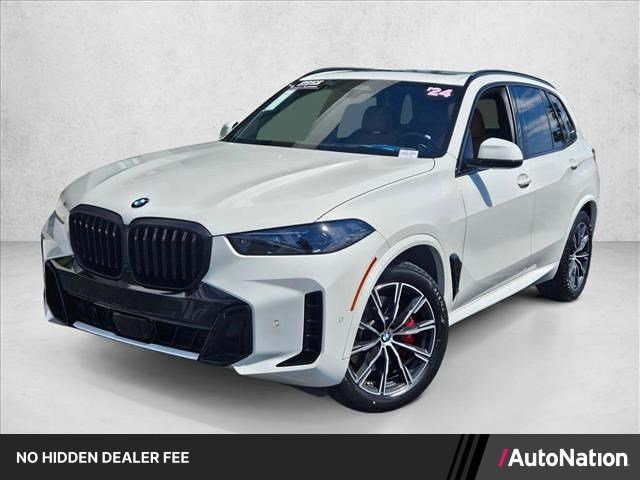 Alpine White 2024 BMW X5 sDrive40i RWD SUV / Crossover Rear-Wheel Drive Automatic