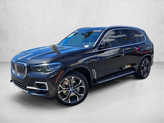 Black Sapphire Metallic 2023 BMW X5 sDrive40i RWD SUV / Crossover Rear-Wheel Drive Automatic