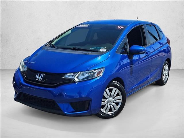 Aegean Blue Metallic 2017 Honda Fit LX Hatchback Front-Wheel Drive Automatic