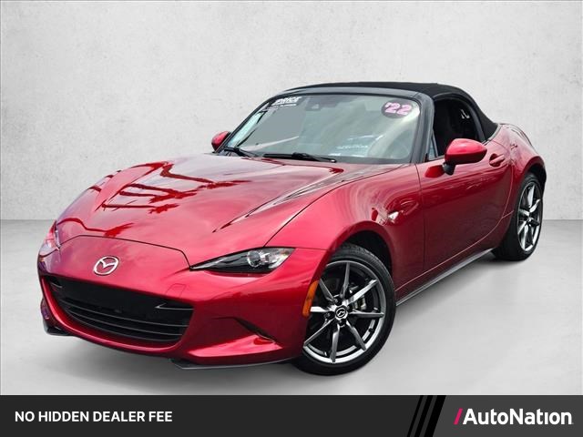 Soul Red Crystal Metallic 2022 Mazda MX-5 Miata Convertible Rear-Wheel Drive Automatic