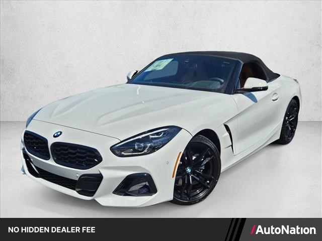 Alpine White 2026 BMW Z4 sDrive30i RWD Convertible Rear-Wheel Drive 8-Speed Automatic
