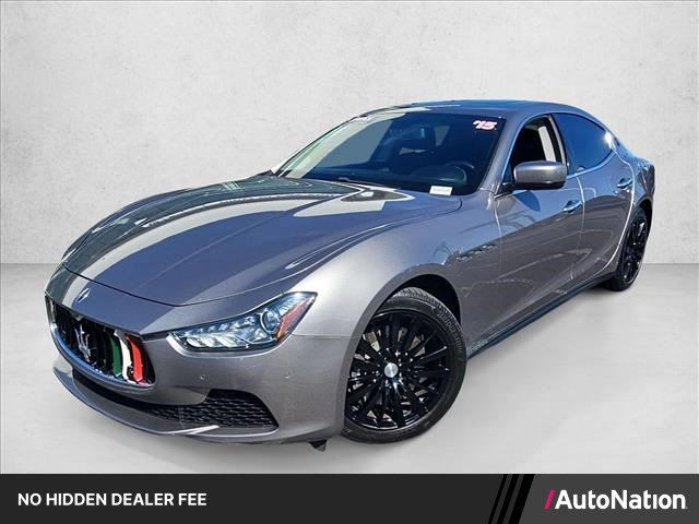 Bianco 2015 Maserati Ghibli Sedan All-Wheel Drive Automatic