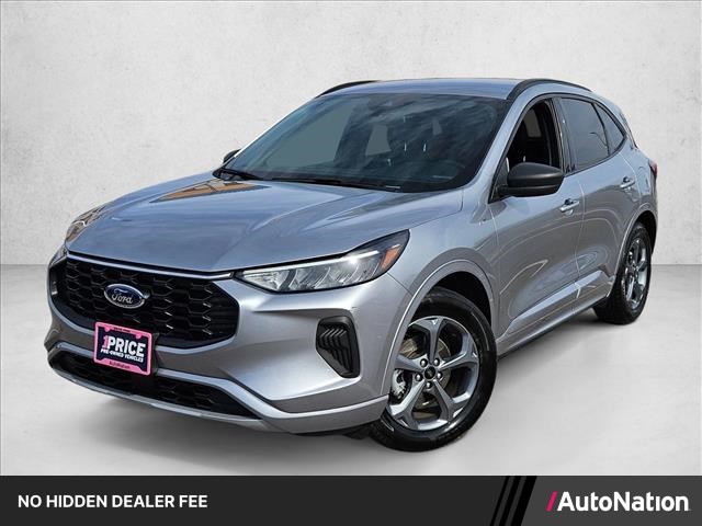 Iconic Silver Metallic 2024 Ford Escape ST-Line FWD SUV / Crossover Front-Wheel Drive 8-Speed Automatic
