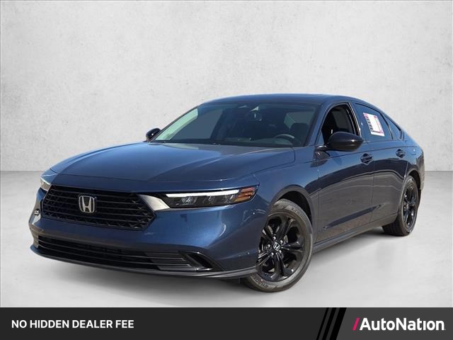 Canyon River Blue Metallic 2025 Honda Accord Sedan Front-Wheel Drive Automatic