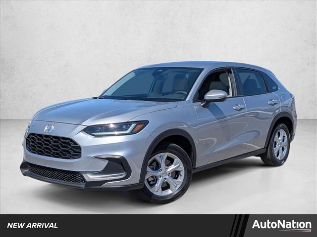 Lunar Silver Metallic 2024 Honda HR-V LX FWD SUV / Crossover Front-Wheel Drive Automatic