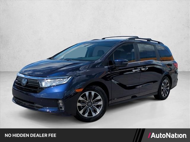 Black (Obsidian Blue Pear) 2022 Honda Odyssey Minivan Front-Wheel Drive Automatic