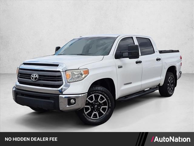 Super White 2015 Toyota Tundra Pickup Truck 4X2 Automatic