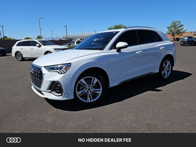 Glacier White Metallic 2024 Audi Q3 SUV / Crossover All-Wheel Drive Automatic