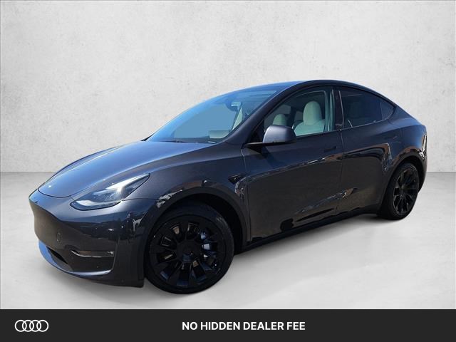 Gray (Stealth Grey) 2024 Tesla Model Y SUV / Crossover All-Wheel Drive Automatic