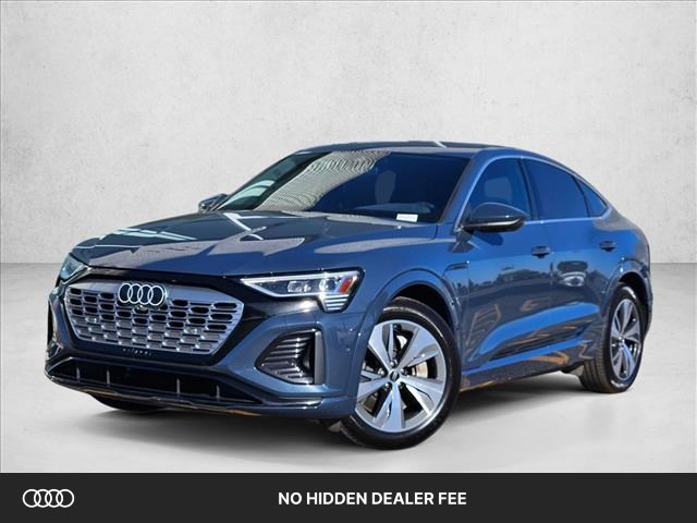 Plasma Blue Metallic 2024 Audi Q8 e-tron Sportback quattro Premium Plus S line AWD Sedan All-Wheel Drive 1-Speed Automatic