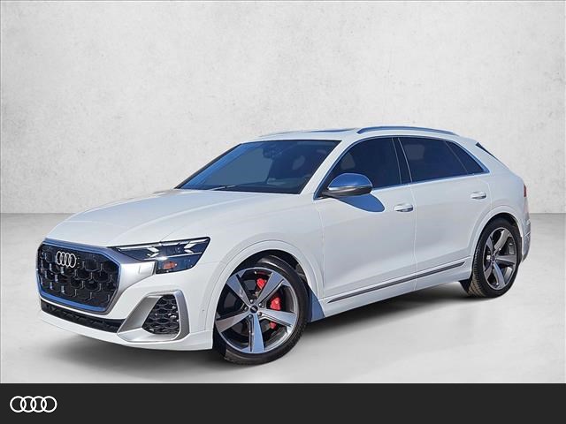 Glacier White Metallic 2024 Audi SQ8 4.0T quattro Prestige SUV / Crossover All-Wheel Drive Automatic