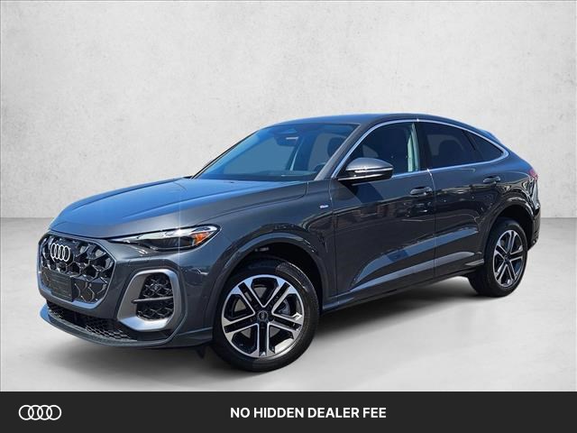 Tambora Gray Metallic 2025 Audi Q5 Sportback Sedan All-Wheel Drive Automatic