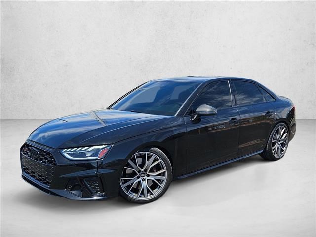 Mythos Black Metallic 2024 Audi S4 3.0T quattro Premium Plus AWD Sedan All-Wheel Drive Automatic