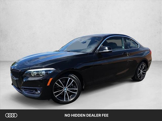 Jet Black 2020 BMW 2 Series Coupe Rear-Wheel Drive 8-Speed Automatic