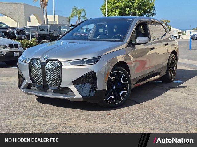 Gray (Oxide Grey Metallic) 2024 BMW iX SUV / Crossover All-Wheel Drive Automatic