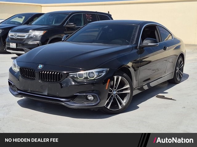 Jet Black 2020 BMW 4 Series Coupe Rear-Wheel Drive 8-Speed Automatic