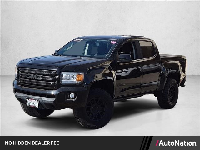 Onyx Black 2018 GMC Canyon Pickup Truck Four-Wheel Drive 8-Speed Automatic
