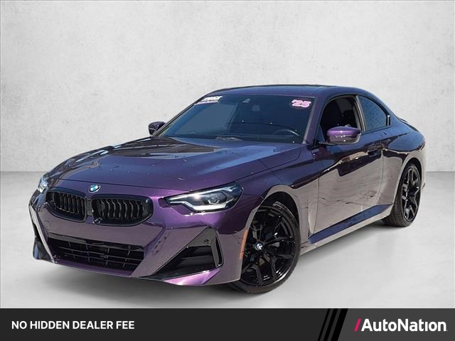 Thundernight Metallic 2025 BMW 2 Series Coupe Rear-Wheel Drive Automatic