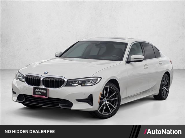 Alpine White 2020 BMW 3 Series Sedan Rear-Wheel Drive Automatic