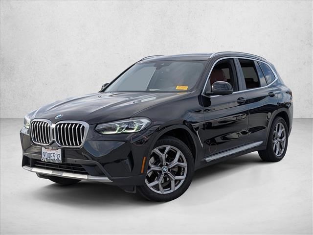 Black Sapphire Metallic 2023 BMW X3 sDrive30i RWD SUV / Crossover Rear-Wheel Drive Automatic