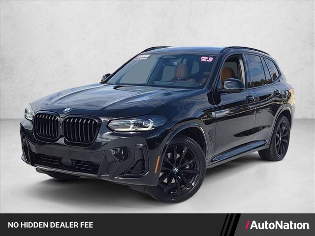 Black Sapphire Metallic 2023 BMW X3 SUV / Crossover Rear-Wheel Drive Automatic