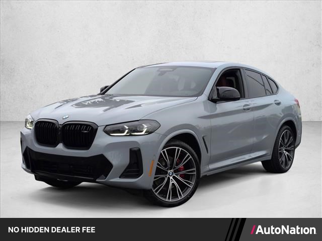 Gray (Brooklyn Grey Metallic) 2024 BMW X4 M40i AWD SUV / Crossover All-Wheel Drive Automatic