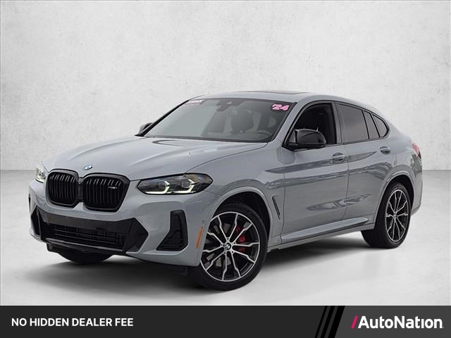 Gray (Brooklyn Grey Metallic) 2024 BMW X4 SUV / Crossover All-Wheel Drive Automatic