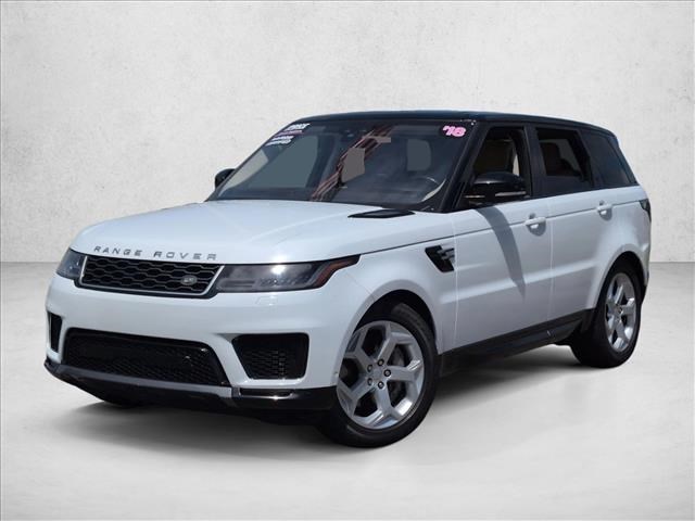 White 2018 Land Rover Range Rover Sport V6 HSE 4WD SUV / Crossover All-Wheel Drive 8-Speed Automatic